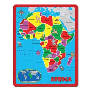 A Broader View (654) - "Africa (The Continent Puzzle)" - 37 pieces puzzle