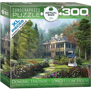 Eurographics (8300-0970) - Dominic Davison: "Longfellow House" - 300 pieces puzzle