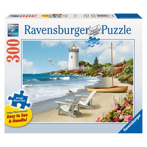 Ravensburger (13535) - Alan Giana: "Sunlit Shores" - 300 pieces puzzle