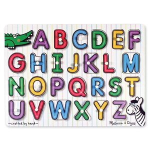 Melissa and Doug (3272) - "See-Inside Alphabet" - 26 pieces puzzle