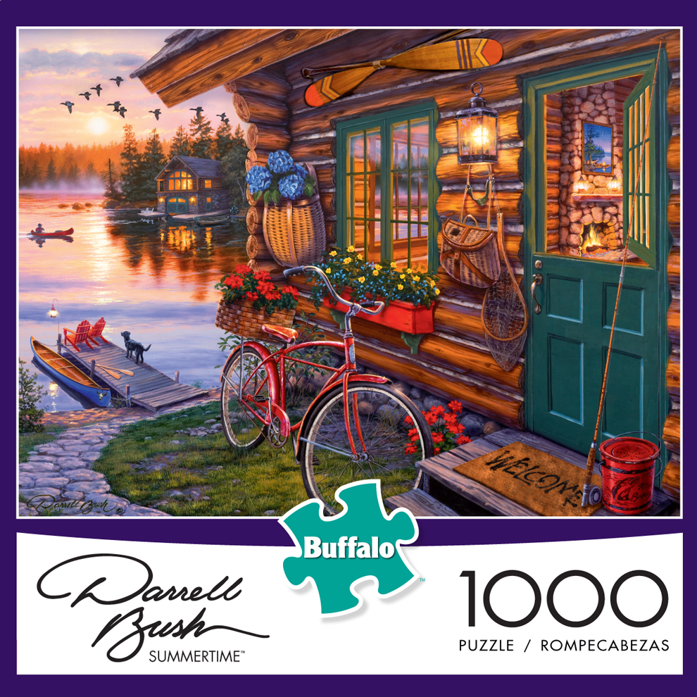 Buffalo Games Darrell Bush Harvest Time 1000-Piece Jigsaw Puzzle 