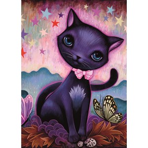 Heye (29687) - "Black Kitty" - 1000 pieces puzzle