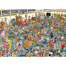 Jumbo (01886) - Jan van Haasteren: "Antique Show" - 1000 pieces puzzle