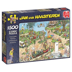 Jumbo (01555) - Jan van Haasteren: "The Golf Course" - 1500 pieces puzzle