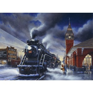Cobble Hill (51717) - "Home for Christmas" - 1000 pieces puzzle