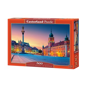 Castorland (52486) - "Castle Square in Warsaw" - 500 pieces puzzle