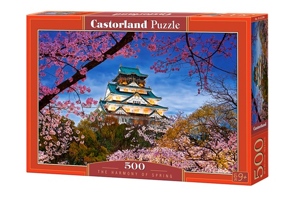 Castorland (B-52394) - "The Harmony of Spring" - 500 pieces puzzle
