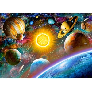 Castorland (B-52158) - "Outer Space" - 500 pieces puzzle