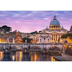 Castorland (B-52493) - "View of the Vatican" - 500 pieces puzzle