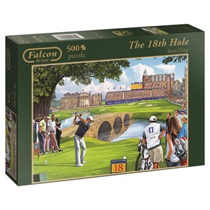 Falcon (11117) - "The 18th Hole" - 500 pieces puzzle