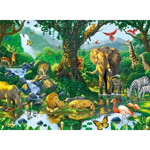 Henri and Friends Giant Progressive Jungle Puzzles - 3070900071476