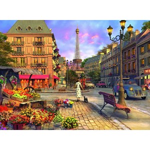 Ravensburger (14683) - "Walk in Paris" - 500 pieces puzzle