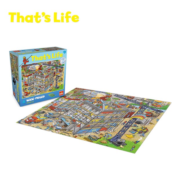 Goliath Games (71311) - "Construction Site" - 1000 pieces puzzle