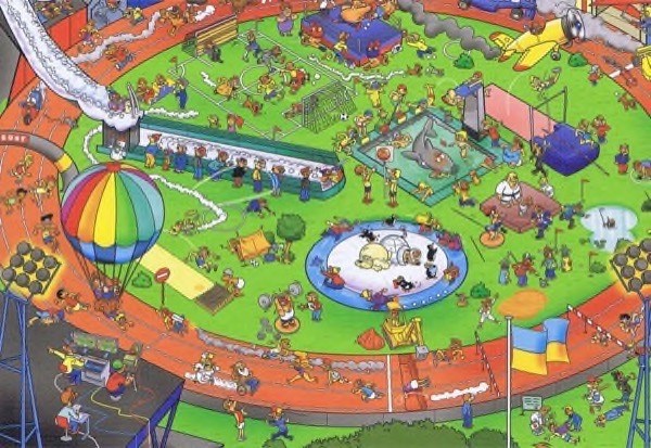 Goliath Games (71305) - "Sport" - 1000 pieces puzzle