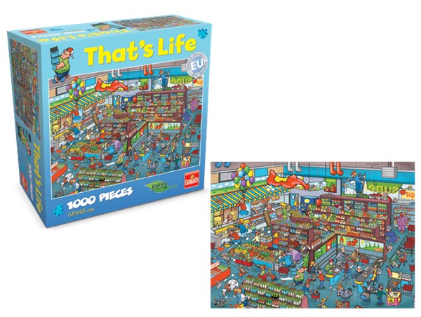 Goliath Games (71307) - "Supermarket" - 1000 pieces puzzle