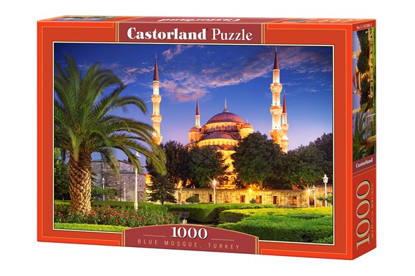 Castorland (C-103386) - "Blue Mosque, Turkey" - 1000 pieces puzzle