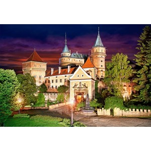 Castorland (C-103393) - "Bojnice Castle at Night" - 1000 pieces puzzle