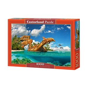 Castorland (C-103508) - "Dolphin Paradise" - 1000 pieces puzzle
