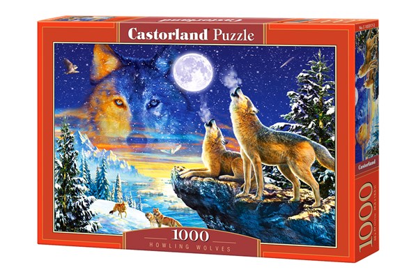 Castorland (C-103317) - "Howling Wolves" - 1000 pieces puzzle