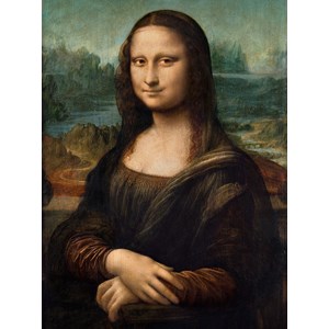 Clementoni (31413) - Leonardo Da Vinci: "Mona Lisa" - 1000 pieces puzzle