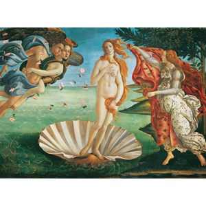 Clementoni (31430) - Sandro Botticelli: "The Birth of Venus" - 1000 pieces puzzle