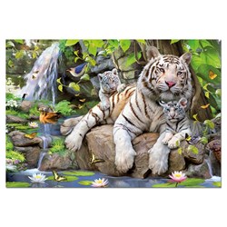 Educa (14808) - "White Tiger" - 1000 pieces puzzle
