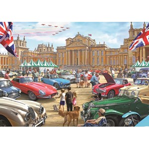 Falcon (11112) - "Classic Car Show" - 1000 pieces puzzle
