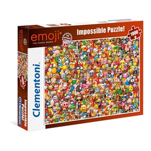 Clementoni (39388) - "Emoji" - 1000 pieces puzzle