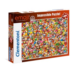 Clementoni (39388) - "Emoji" - 1000 pieces puzzle