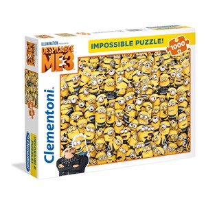 Clementoni (39408) - "Despicable Me" - 1000 pieces puzzle