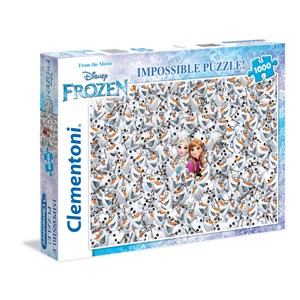 Clementoni (39360) - "Frozen" - 1000 pieces puzzle