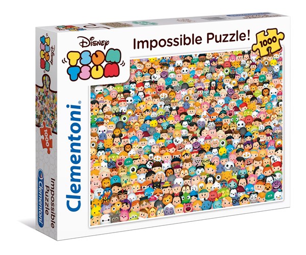 pariteit straal dramatisch Clementoni (39363) - "Tsum Tsum" - 1000 pieces puzzle