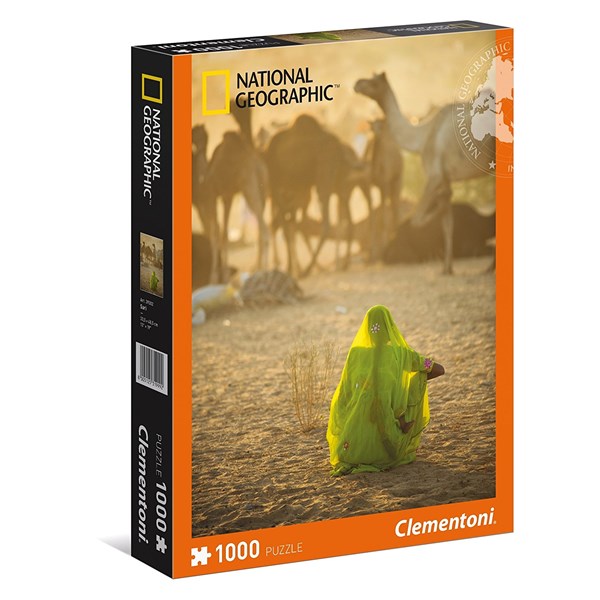 Clementoni (39302) - Indian Woman - 1000 pieces puzzle