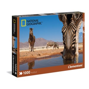 Clementoni (39356) - "Zebra" - 1000 pieces puzzle