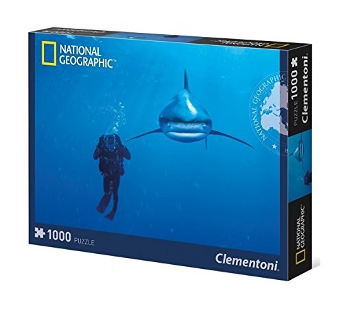 Clementoni (39303) - "Ocean Whitetip Shark" - 1000 pieces puzzle