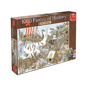 Jumbo (19201) - "Vikings" - 1000 pieces puzzle