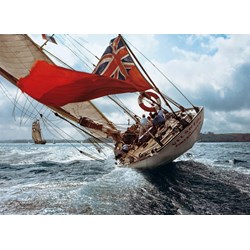 Clementoni (39389) - Philip Plisson: "J-Class Yacht Velsheda" - 1000 pieces puzzle