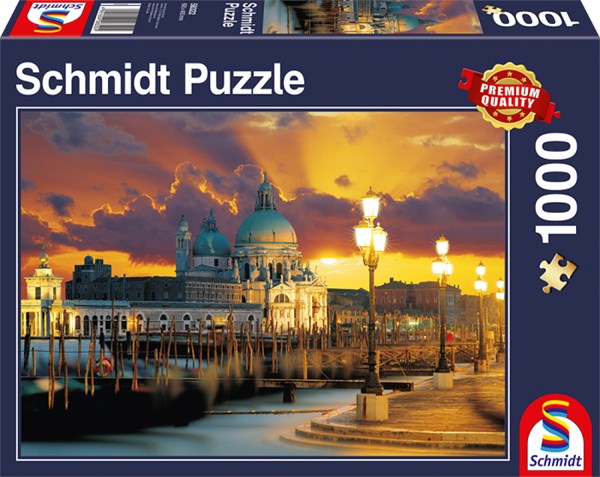 Schmidt Spiele (58322) - "Santa Maria della Salute" - 1000 pieces puzzle