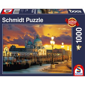 Schmidt Spiele (58322) - "Santa Maria della Salute" - 1000 pieces puzzle