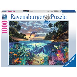 Ravensburger (19145) - "Coral Bay" - 1000 pieces puzzle