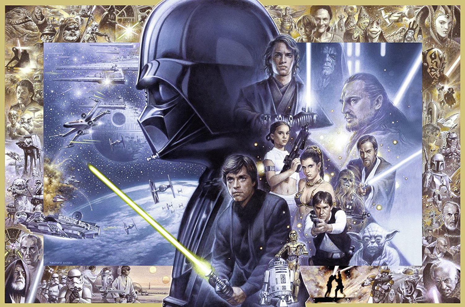 Ravensburger puzzle star wars deals 5000