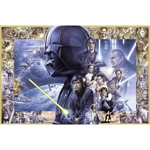 Ravensburger (17431) - "Star Wars Saga" - 5000 pieces puzzle