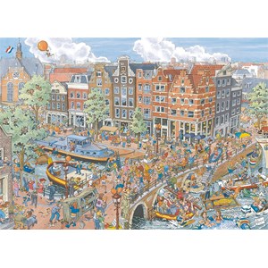 Ravensburger (19192) - "Amsterdam" - 1000 pieces puzzle