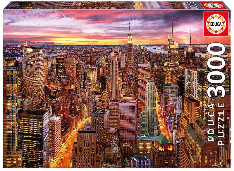 Puzzle New York, 3 000 pieces