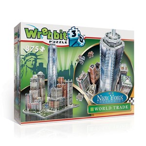 Wrebbit (W3D-2012) - "New York City: World Trade" - 875 pieces puzzle