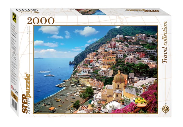 Step Puzzle (84022) - "Amalfi, Italy" - 2000 pieces puzzle