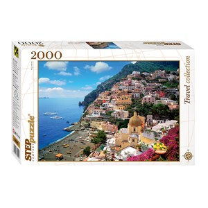 Step Puzzle (84022) - "Amalfi, Italy" - 2000 pieces puzzle