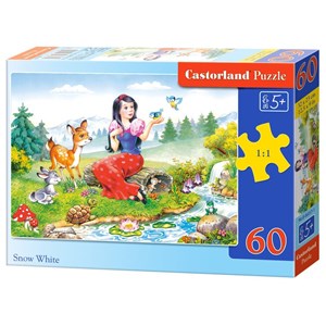 Castorland (B-06557) - "Snow White" - 60 pieces puzzle