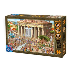 D-Toys (61218-CC04) - "Acropolis" - 1000 pieces puzzle