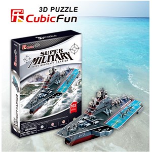 Cubic Fun (P602H) - "Kiev Aircraft Carrier" - 103 pieces puzzle